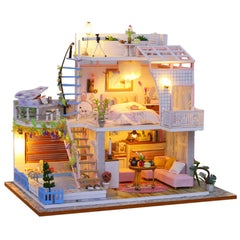 Meet The House DIY Wooden Miniature House Kit