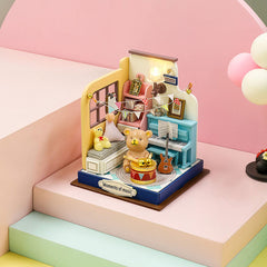 Mini House Wooden DIY Miniature House kit