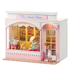 The Sweet House DIY Wooden Dollhouse Kit
