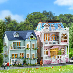 Candy Cake & Milk Tea Shop DIY Miniature House Kit