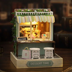 Dessert Time DIY Miniature Dollhouse Kit
