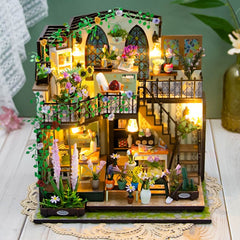 Flower House DIY Miniature House Kit