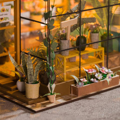 Sunshine Green House DIY Miniature House Kit