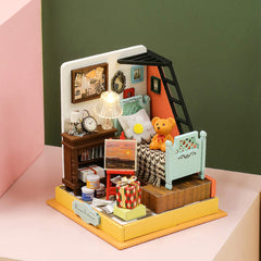 Mini House Wooden DIY Miniature House kit