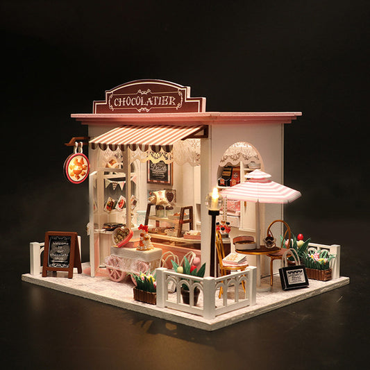 Creative Dollhouse Miniature DIY House Kit