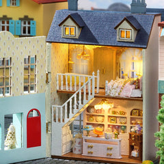 Candy Cake & Milk Tea Shop DIY Miniature House Kit