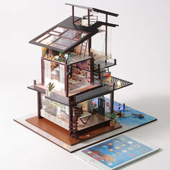 Valencia Coast Miniature DIY Dollhouse Kit