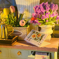Flower House DIY Miniature House Kit