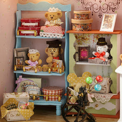 The Sweet House DIY Wooden Dollhouse Kit