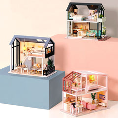 The Nordic Apartment DIY Dollhouse Kit