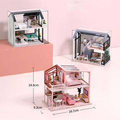 The Nordic Apartment DIY Dollhouse Kit
