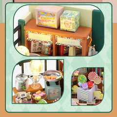 Mini House Wooden DIY Miniature House kit