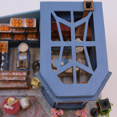 French Bakery DIY Miniature House Kit