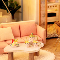 Spiral Staircase Loft DIY Miniature House Kit