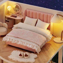 Spiral Staircase Loft DIY Miniature House Kit