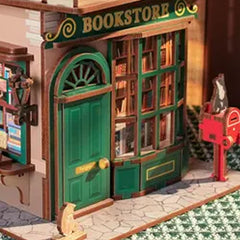 Time Bookstore 3D Puzzle Model Doll House