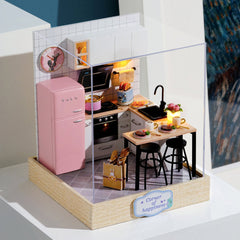 Creative Kitchen Miniature Dollhouse Kit