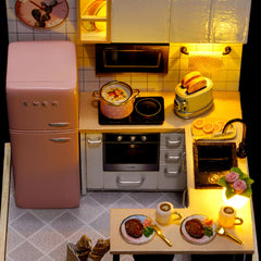 Creative Kitchen Miniature Dollhouse Kit