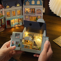 Candy Cake & Milk Tea Shop DIY Miniature House Kit