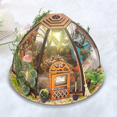 Starry Sky Flower House DIY Miniature Dollhouse