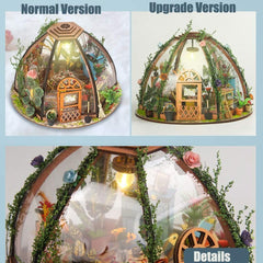 Starry Sky Flower House DIY Miniature Dollhouse