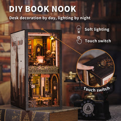 Booknook Detective House Build with LED Light