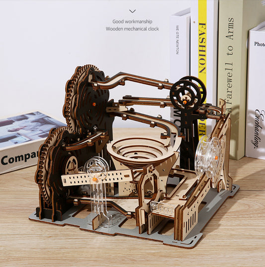 Marble Run 3D Puzzle  Wooden Model