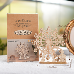 Ferris Wheel 3D Wooden Puzzle