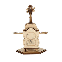 Double Bass Model DIY 3D Wooden Puzzle-Handmade  Music Box